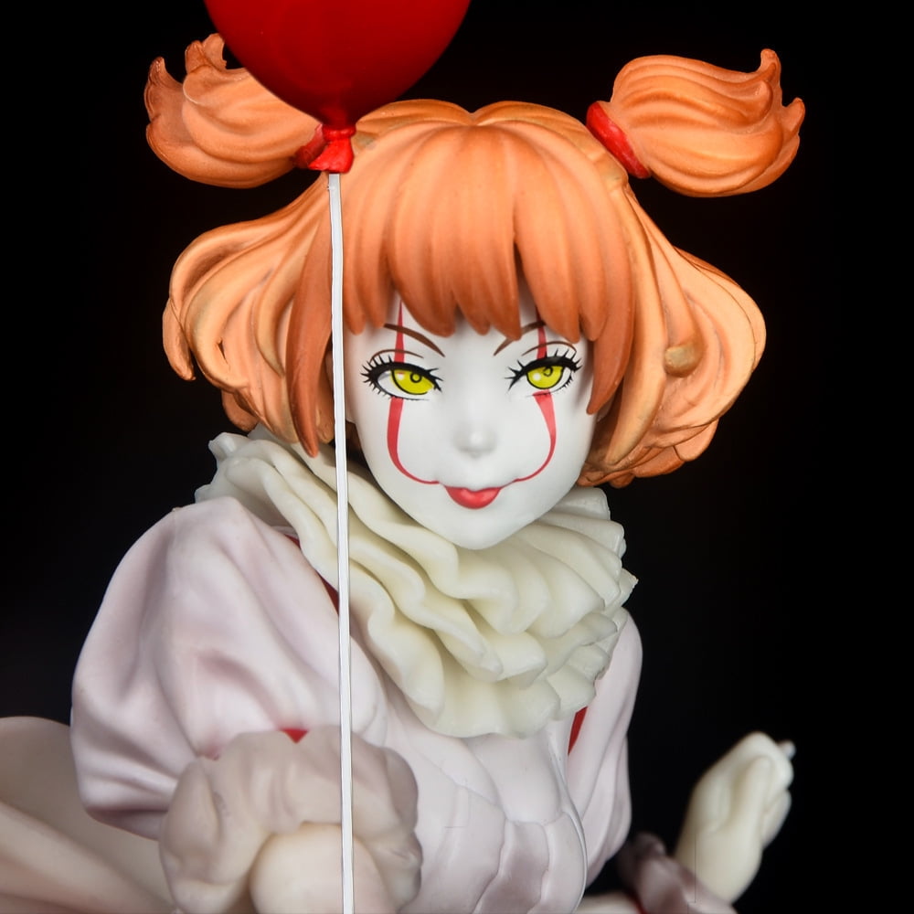 Anime Pennywise Figure Joker Girl Stephen King's IT Clown PVC Action Figure  | eBay