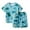 Sky Blue, variant on Icvfdpl Toddler Boy Outfit Set Turtle In The Sea Summer Pajamas Set Short Coton Sleepwear 2 Piece Cute And Soft 18-24 Months