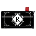 thumbnail image 3 of Briarwood Lane Black and White Monogram R Mailbox Cover, 3 of 3