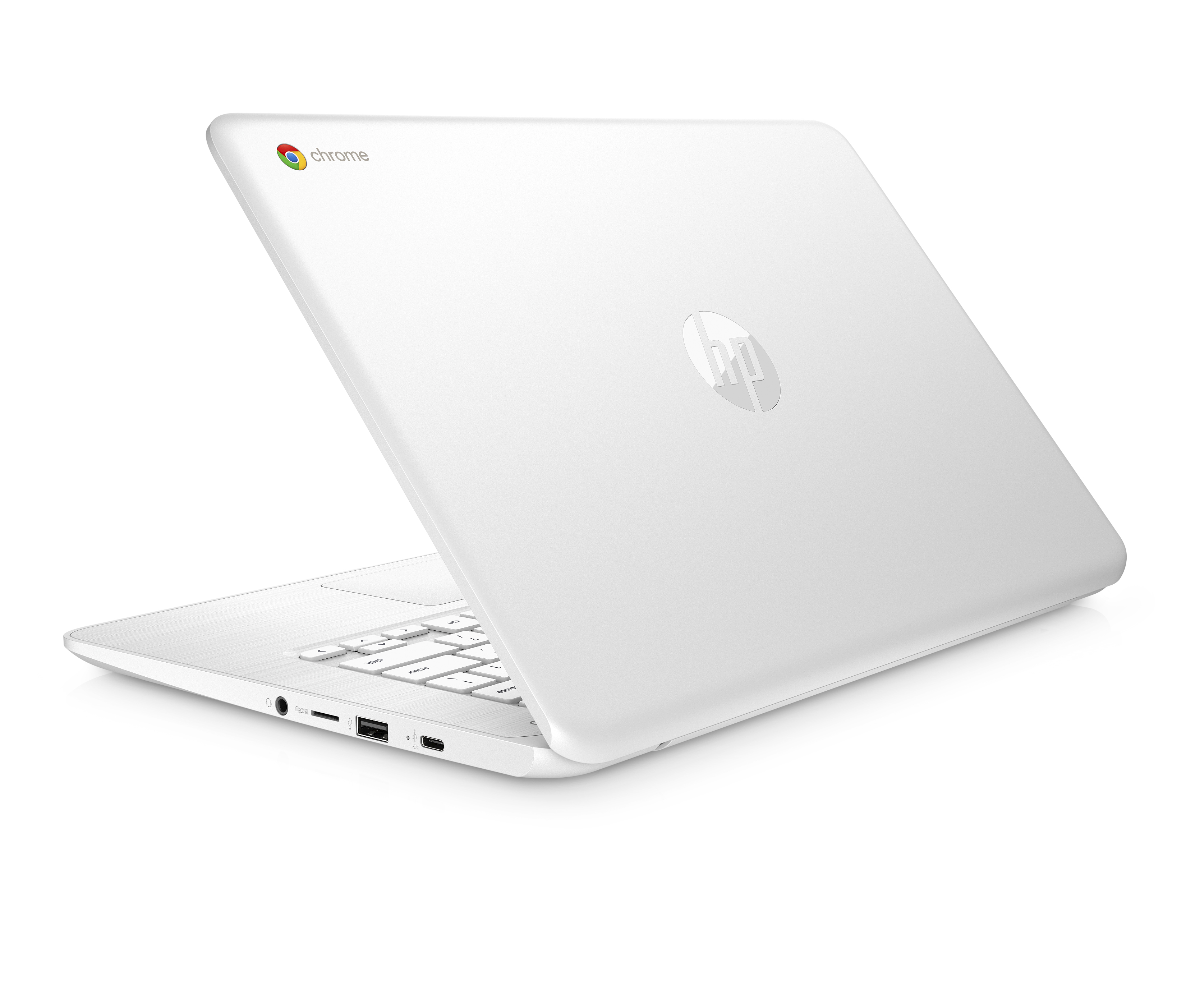 HP 14-db0050nr Snow White Chromebook, 14'' FHD IPS, AMD A4-9120, UMA Graphics, 32GB, 4GB Memory - image 2 of 4
