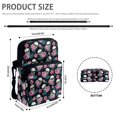 thumbnail image 6 of Eheartsgir Crossbody Bags for Running, Zipper Lightweight Shoulder Bag for Women Skull Tropical Floral Print Crossbody Coin Case, 6 of 7