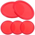 thumbnail image 5 of 10 Pcs Hockey Accessories Air Pucks Games Supplies Desktop Ice Red Plastic, 5 of 6