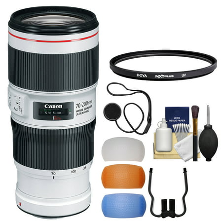 Canon EF 70-200mm f/2.8 L IS III USM Zoom Lens with Hoya UV Filter + Cleaning (Best Canon Kit Lens)