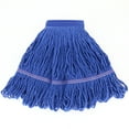 thumbnail image 3 of O-Cedar Wringer Style Replacement Mop Head with Looped Ends and Yarn Tailband, Blue, 3 of 8
