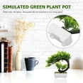 thumbnail image 3 of unbranded Planta Verde Artificial Bonsái Para De Espacios Residenciales Y Comerciales Sin Mantenimiento, 3 of 6