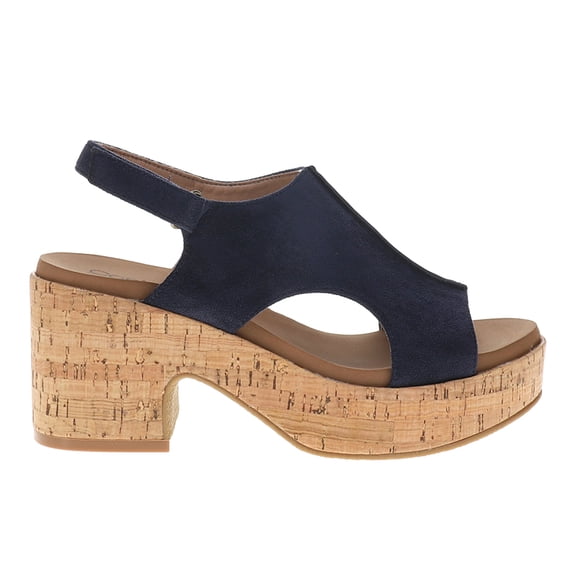 Corkys Womens Miss Carley Block Heel Slingback Casual Shoes