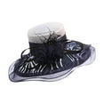 thumbnail image 2 of Herrnalise Women's Church Kentucky Daily Cap Fascinator Bridal Tea Party Wedding Hat, 2 of 2