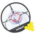 thumbnail image 1 of BRIGHTFUFU 1Set Nylon Golf Practice Net with Lightweight PU Balls for Accurate Golf Chipping, 1 of 8