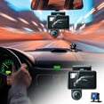 thumbnail image 4 of Clearance!1080P Full HD Car Dash Cam with Night Vision,3-Lens Rearview Parking Camera,Motion Detection & Auto Recording for Vehicle Surveillance, 4 of 8