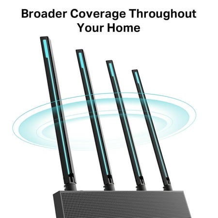 TP-Link - Archer C80 AC1900 MU-MIMO Wi-Fi Router - Black