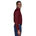 thumbnail image 3 of Harriton M500 Men's Easy Blend Long-Sleeve Twill&nbsp;Shirt with&nbsp;Stain-Release, 3 of 3