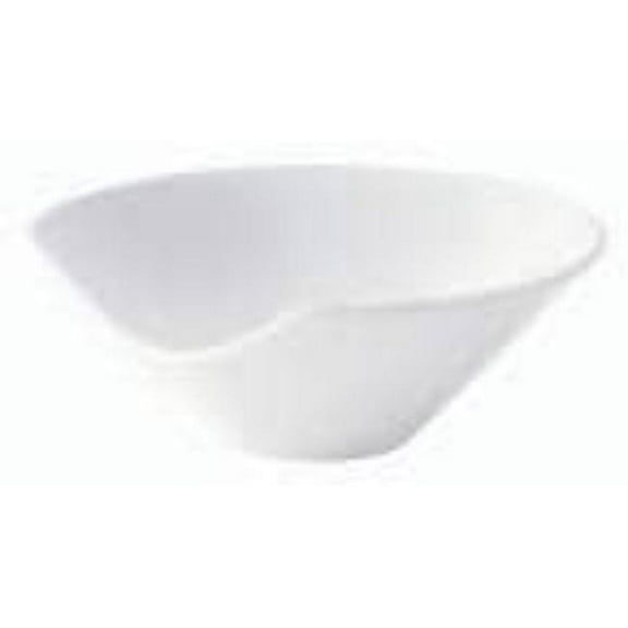 Oneida L6050000754 3.375 oz Zen Bright White Porcelain Bowl  Ivory