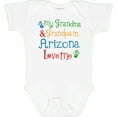 thumbnail image 3 of Inktastic Arizona Grandma Grandpa Love Me Boys or Girls Baby Bodysuit, 3 of 5