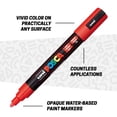 thumbnail image 3 of uni POSCA PC-5M Water-Based Paint Markers, Medium Tip, (1.8-2.5mm), Assorted Ink, 8 Count, 3 of 9