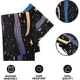 thumbnail image 2 of Coolnut Colorful Stars and Moon Table Runner 14x108in,Coffee Table Runners, Dresser Scarf, Outdoor Short Small Dining Table Runners, Geometric for Nightstand, Dinner Parties, Wedding95 Home Decor, 2 of 6