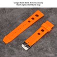 thumbnail image 4 of Watch 20mm Watch Band Silicone Pin Buckle Waterproof Sweat Proof Watch Strap, 4 of 8