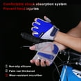 thumbnail image 3 of Half Finger Cycling Gloves Anti-Slip Gel Bicycle Riding Gloves Mountain Bike Anti Shock Sport Gloves, 3 of 6