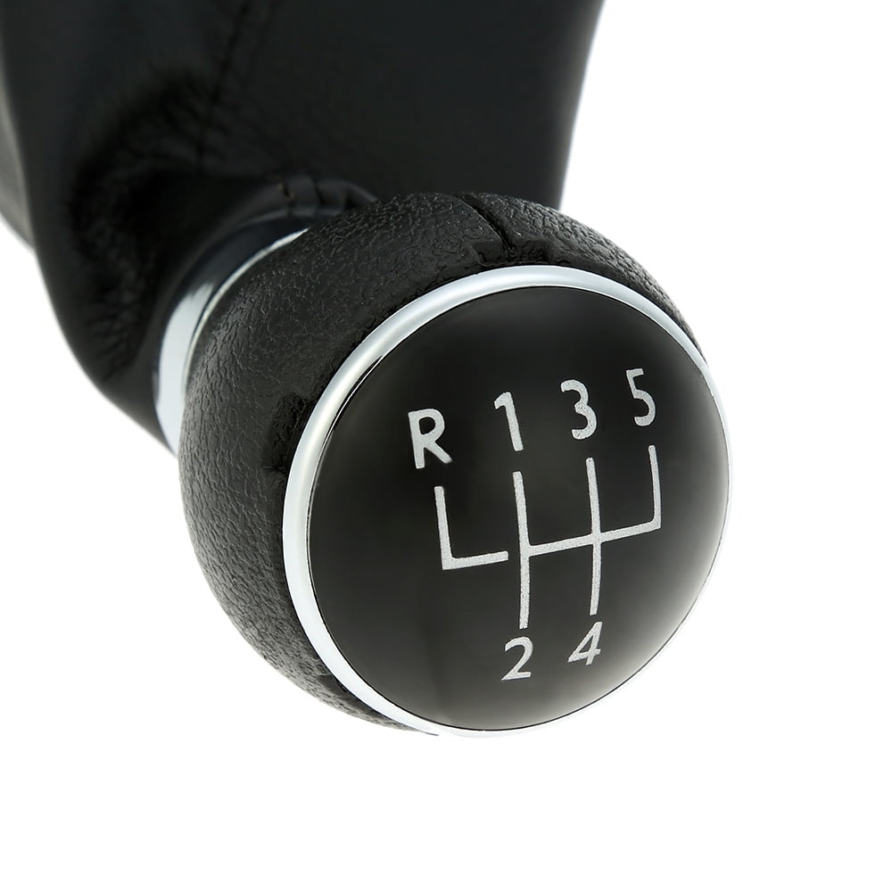 Nuevo apto para VW Caddy II 2 MK2 Touran Negro 5 Speed Gear Shift perilla Gaitor Arranque