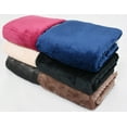 thumbnail image 6 of Napa Super Soft Micro Fleece Sherpa Bed Throw TV Blanket 50" x 60" Reversible Grey, 6 of 6