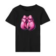 thumbnail image 6 of VKOYWKM Women's Breast Cancer Survivor T-Shirts Breast Cancer Awareness Shirts Short Sleeve Inspirational Breast Cancer Graphic Tees Crew Neck Loose Fit Pink Ribbon Tops, 6 of 9