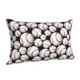 thumbnail image 2 of Vsdgher Cute Baseball Print Pillow Cases -Iconic Collection Pillowcases -Extra Soft, Not easy to deform,not pilling Export quality, 2 of 8