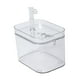 thumbnail image 1 of Alimentador automático para mascotas, visualización, almacenamiento de agua, dispensador de comida para gatos lavable, 1 of 8