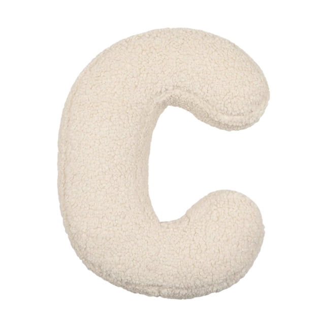 Almohada de peluche con letras, cojín decorativo para regalo de cumpleaños, almohada decorativa con letras para sofá