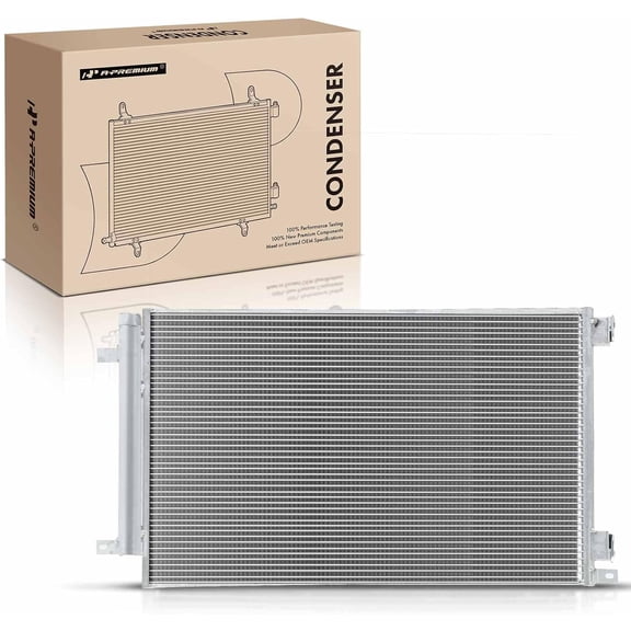 A-Premium Air Conditioning A/C Condenser Compatible with Buick Encore GX 2020-2022, Chevrolet Trailblazer 2021-2022, L3 1.2L 1.3L, Replace# 30189, 42721705