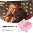 thumbnail image 4 of GFDYREE Box Rose Packing Box Bridal Gifts Pink Containers Wedding Favors Flower Packing Container Romantic, 4 of 7