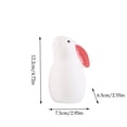 thumbnail image 2 of Office Desk Decorations, White Ceramic Rabbit Ornament 12.2x7.5cm Handcrafted Desk Prop, Product Photography Props, 2 of 6