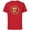 Red, variant on Marvel 85th Anniversary We Are Groot Black Widow Logo - Short Sleeve Cotton T-Shirt for Adults - Customized-Royal Heather