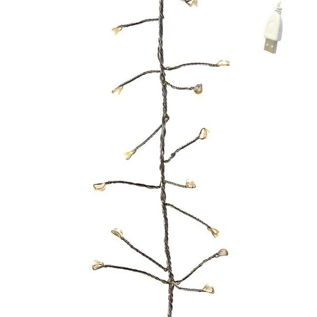Kurt S. Adler USB0203 8 in. 240-Light USB Fairy LED Cluster Lights