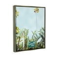 thumbnail image 3 of Stupell Industries Beverly Hills Hotel Plants Botanical & Floral Painting Gray Floater Framed Art Print Wall Art, 25 x 31, 3 of 9