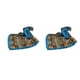 thumbnail image 4 of Sonducket Bufanda cuadrada Bufandas Satén Moda Dama Cabeza Cuello Cabello Ropa Traje Decoración Fiesta Vacaciones Decorativo 90x90cm Azul 2Conjunto, 4 of 6