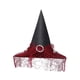 thumbnail image 5 of Sombrero de bruja Yuyangstore negro para mujer accesorios de disfraz Sombrero puntiagudo rojo, 5 of 8