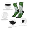 thumbnail image 3 of Pofeuu Dandelion Flower In The Meadow Print Crew Socks, Adult Running Hiking Socks for Youth and Adult, 3 of 6
