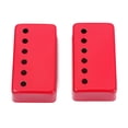 thumbnail image 3 of Miangastore 2 Pcs Plaque de Guitare Humbucker Rouge Entièrement Fermée 2.75x1.54x0.75 Po, 3 of 8