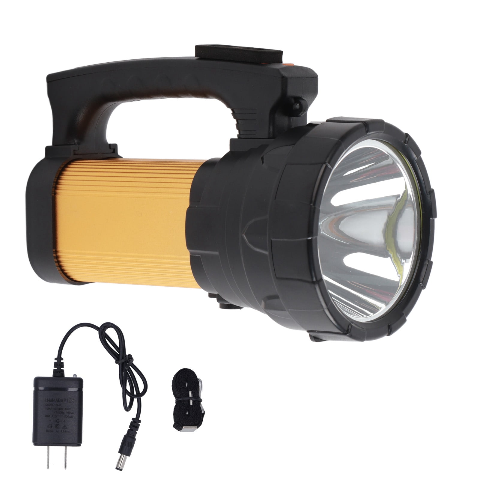 Révéler-Super Lumineux LED Projecteur Portatif lampe de Poche Projecteur Rechargeable 8000mAh