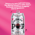 thumbnail image 5 of Noah Kahan's Sparkling Black Cherry Culture Pop Soda, Probiotic Drink, 12 Pack, 12 Fl Oz Cans, 5 of 13