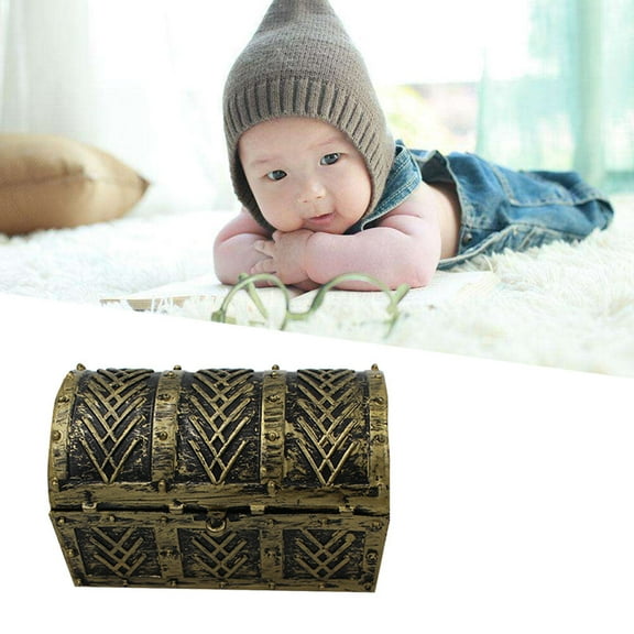 LULULION 6Pcs Small Decorative Box Plastic Toy Container For Storage Of Toys And Games Decorative Props