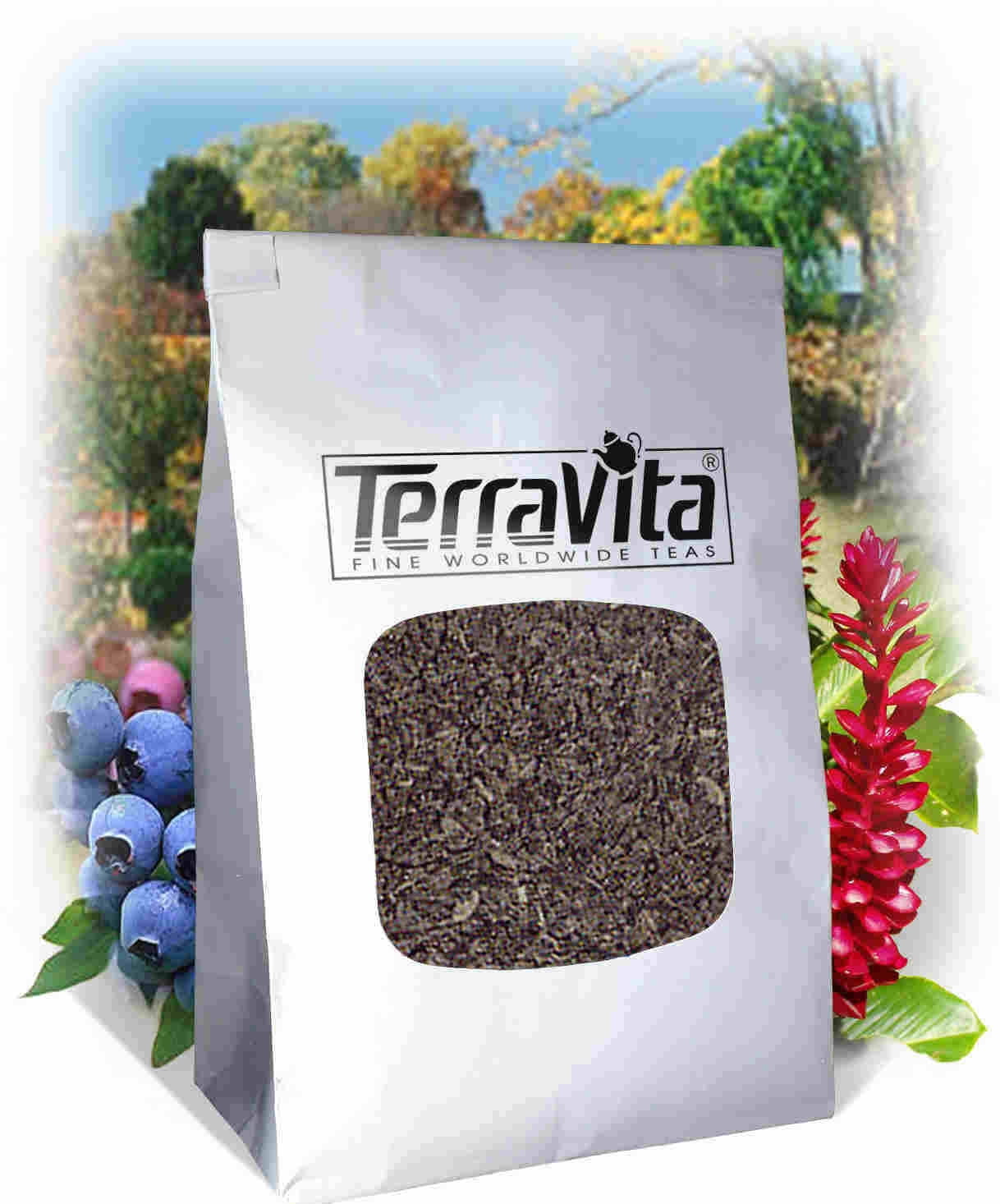 TerraVita Wild Cherry Bark Tea, (Loose Leaf Herbal Tea, 4 oz, 1-Pack, Zin: 514023)
