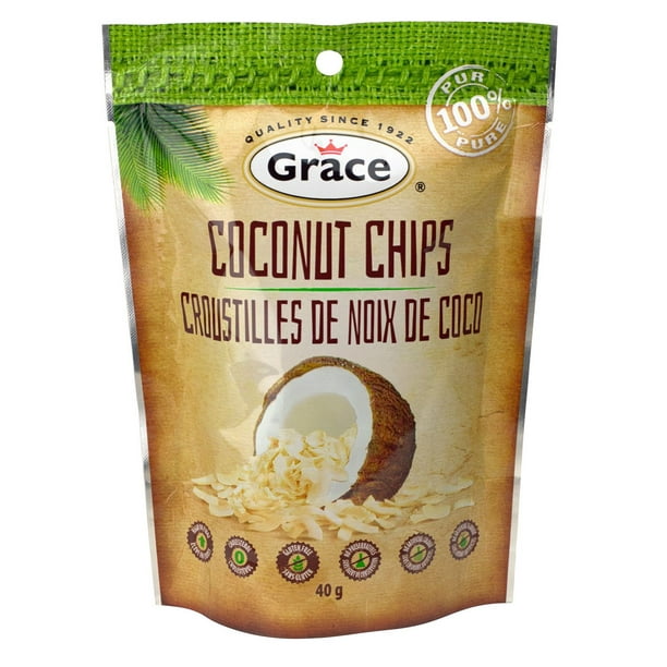 Croustilles de noix de coco de Grace