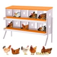 thumbnail image 4 of AKDSteel Galvanized Steel Nesting Box For Chicken Coop – Removable Drop Tray And Built-In Ventilation Providing An Easy-Clean Laying Area For Hens And Ducks, 4 of 6