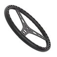 thumbnail image 5 of 13in LW Flat Steering Wheel Black Aluminum, 5 of 7