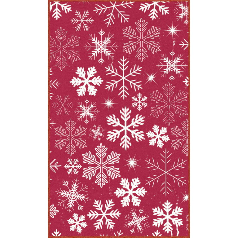 Carson Home Accents 25661X 17 x 29 in. Mat - Frosty Winter