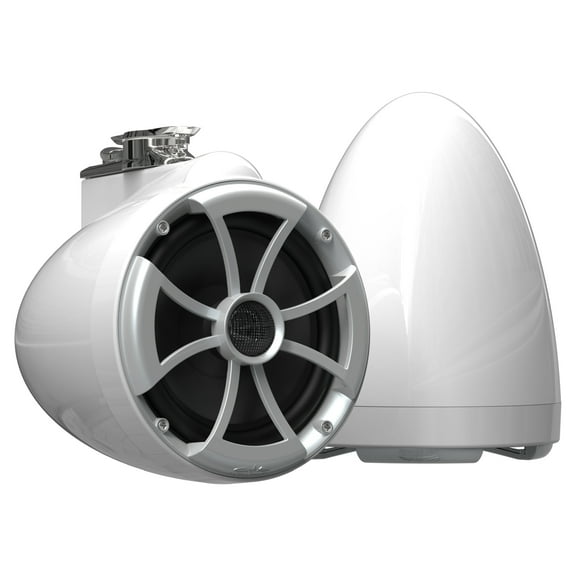 Wet Sounds ICON8-WX ICON 8" Marine Tower Speakers with X Mount kit - Pair White
