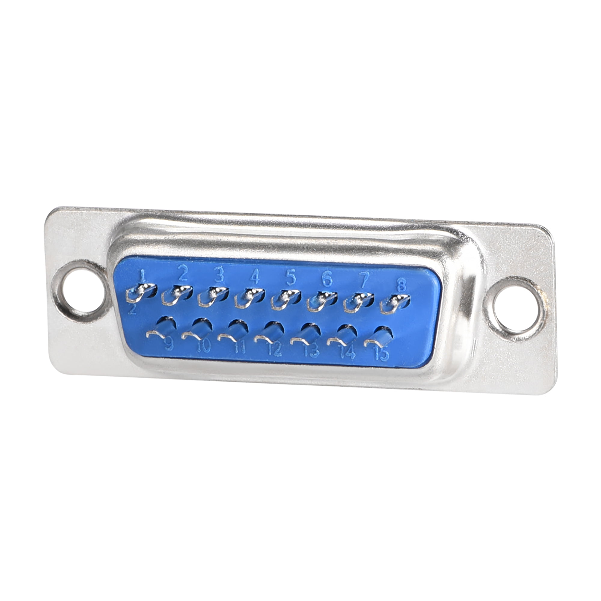 D-sub Connector Female Socket 15-pin 2-row Port Terminal