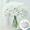 thumbnail image 2 of Fake Flowers, Fall Flowers Artificial For Decoration - Dienrx Artificial Hydrangea Flowers Heads Hydrangea Flowers For Wedding Centerpieces Bouquets Diy Floral Decor Home Decoration With Stems, 2 of 5