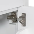 thumbnail image 2 of viswild 30" Bathroom Vanity with Ceramic Sink, Soft Close Doors, Adjustable U-Shelf & Flip Drawer for Small Space, White, 2 of 12