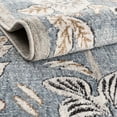 thumbnail image 5 of Rugs.com Eco Traditional Collection Rug – 7 Ft Round Harbor Blue Medium Rug Perfect For Kitchens, Dining Rooms, 5 of 9